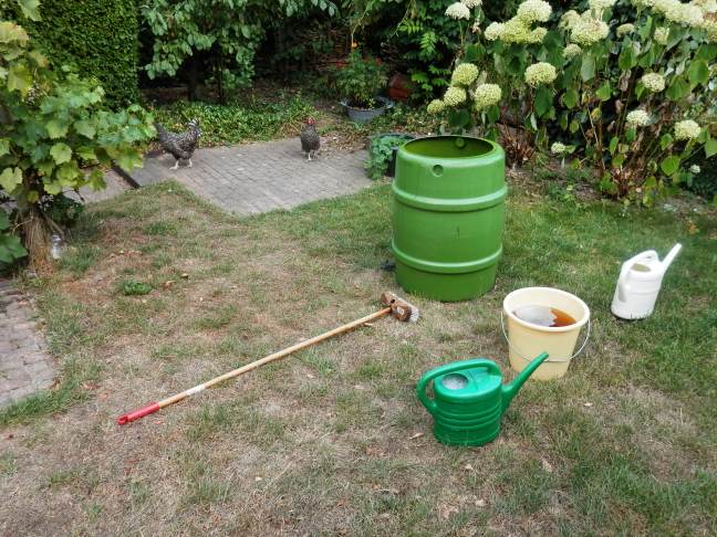 Schoonmaken regenton