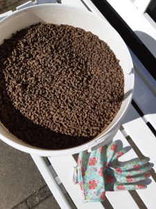 Vliegenpoep voor de moestuin