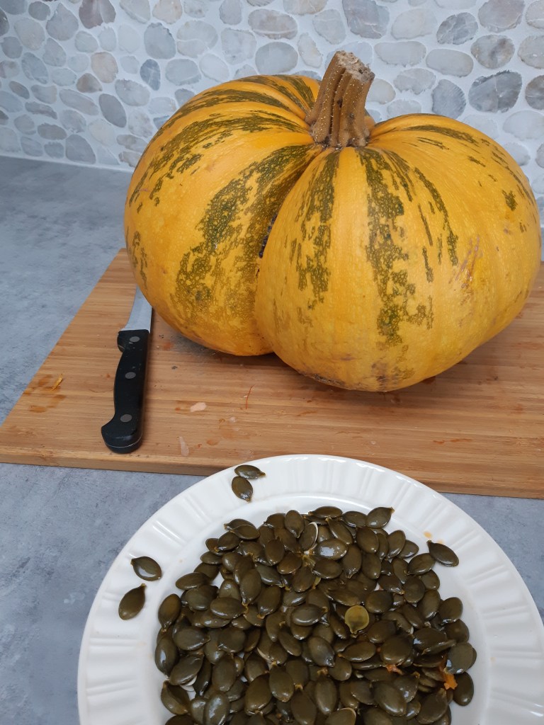 Naaktzadige pompoen Lady Godiva