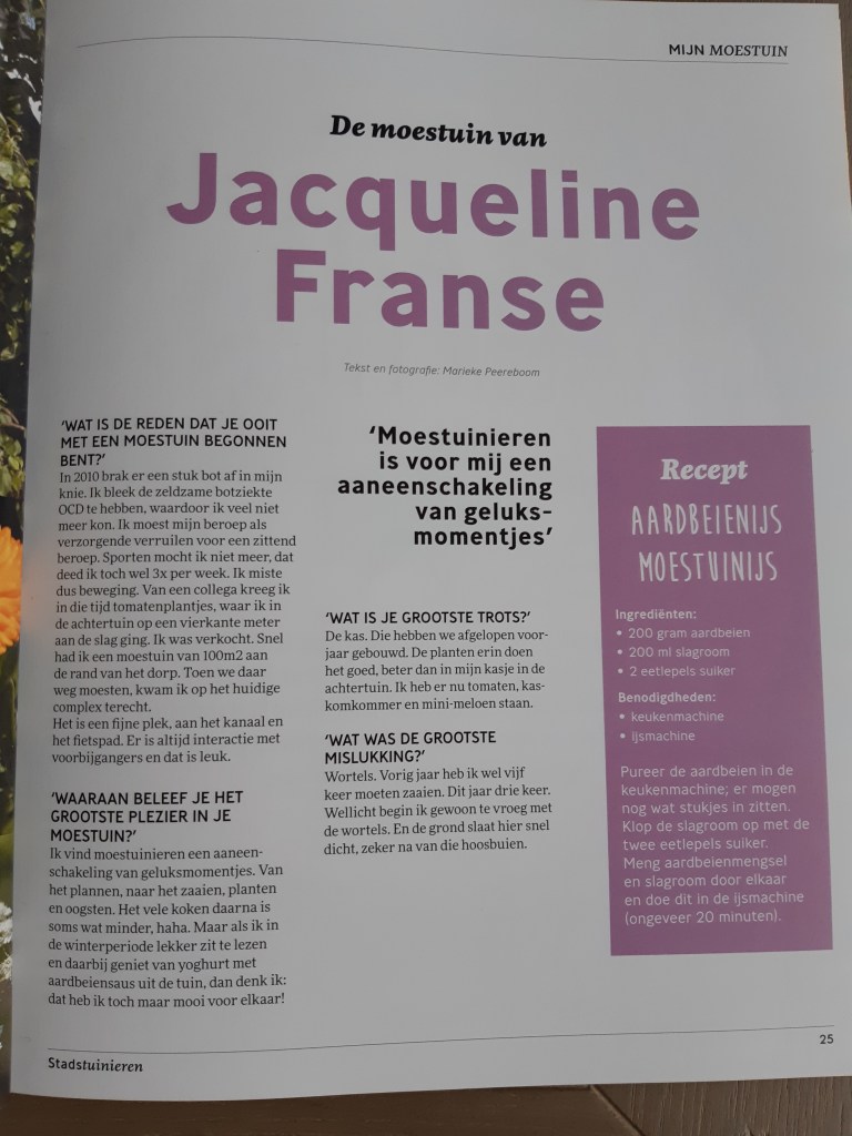 Interview stadstuinieren