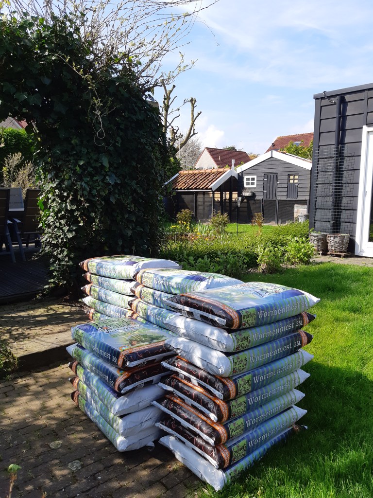 Wormencompost gebruiken