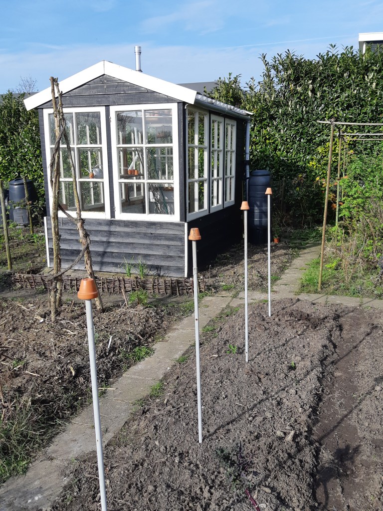 Tuinkas kas moestuin