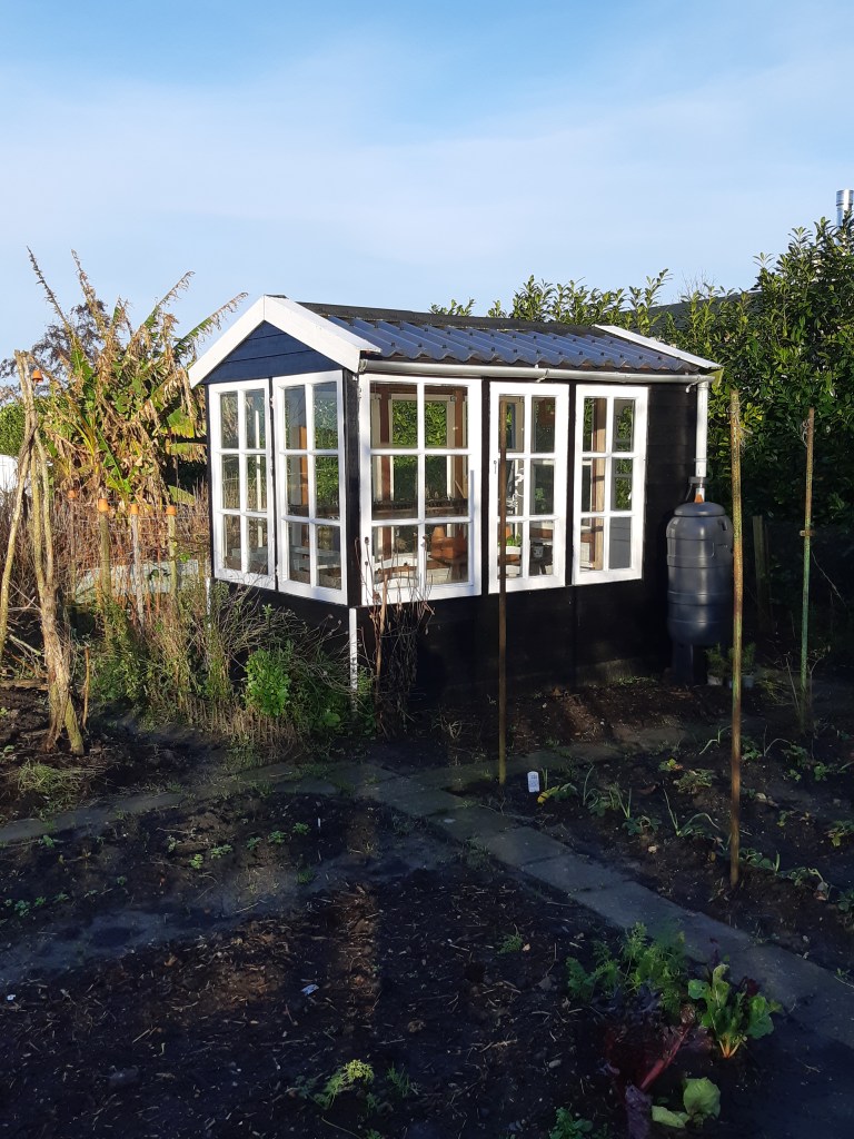 Moestuin evaluatie kas tuinkas