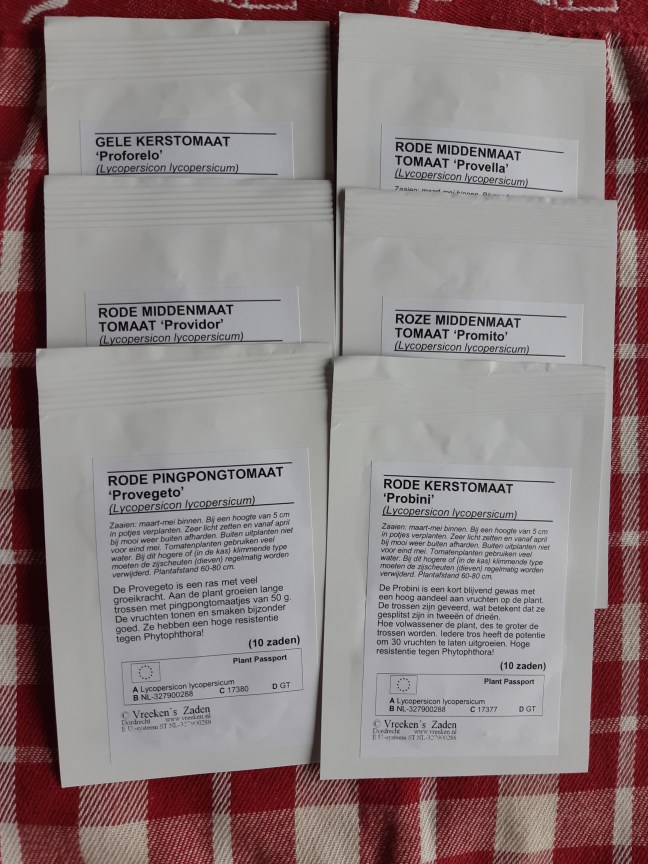 Resistente tomatenrassen van Vreeken's zaden